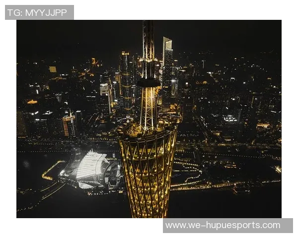 “广州之夜”藏彩蛋！十五运会主题灯火“闪现”广州塔